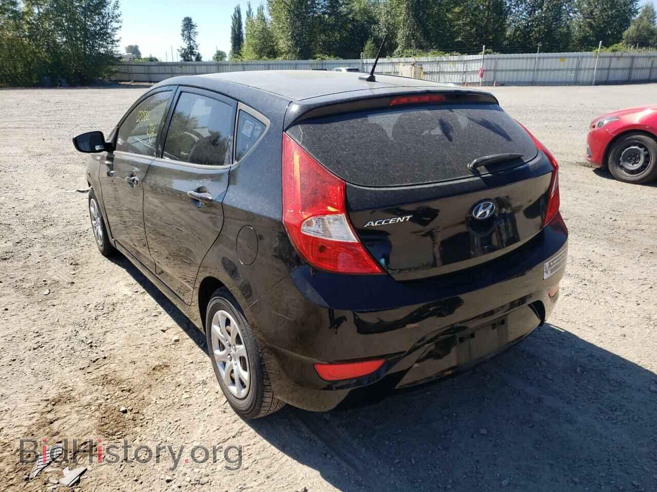 2012 HYUNDAI ACCENT - VIN: KMHCT5AE0CU001539 - Фото 3
