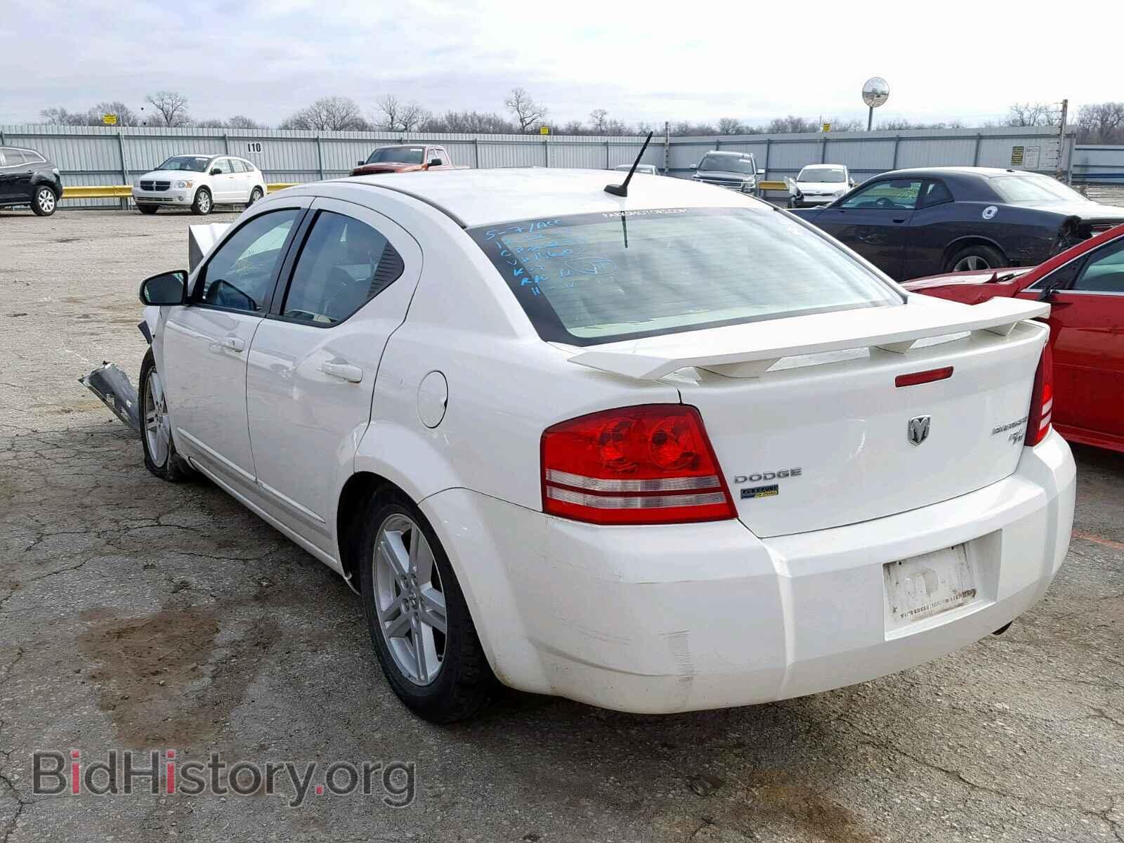 2010 DODGE AVENGER - VIN: 1B3CC5FD8AN166803 - Фото 3