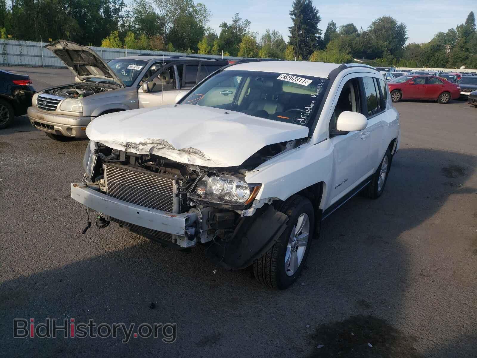 2014 JEEP COMPASS - VIN: 1C4NJDEB8ED603380 - Фото 2