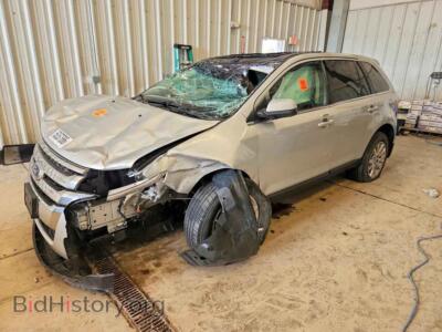 2013 Ford EDGE Limited, silver — VIN 2FMDK4KC8DBB95727, Copart