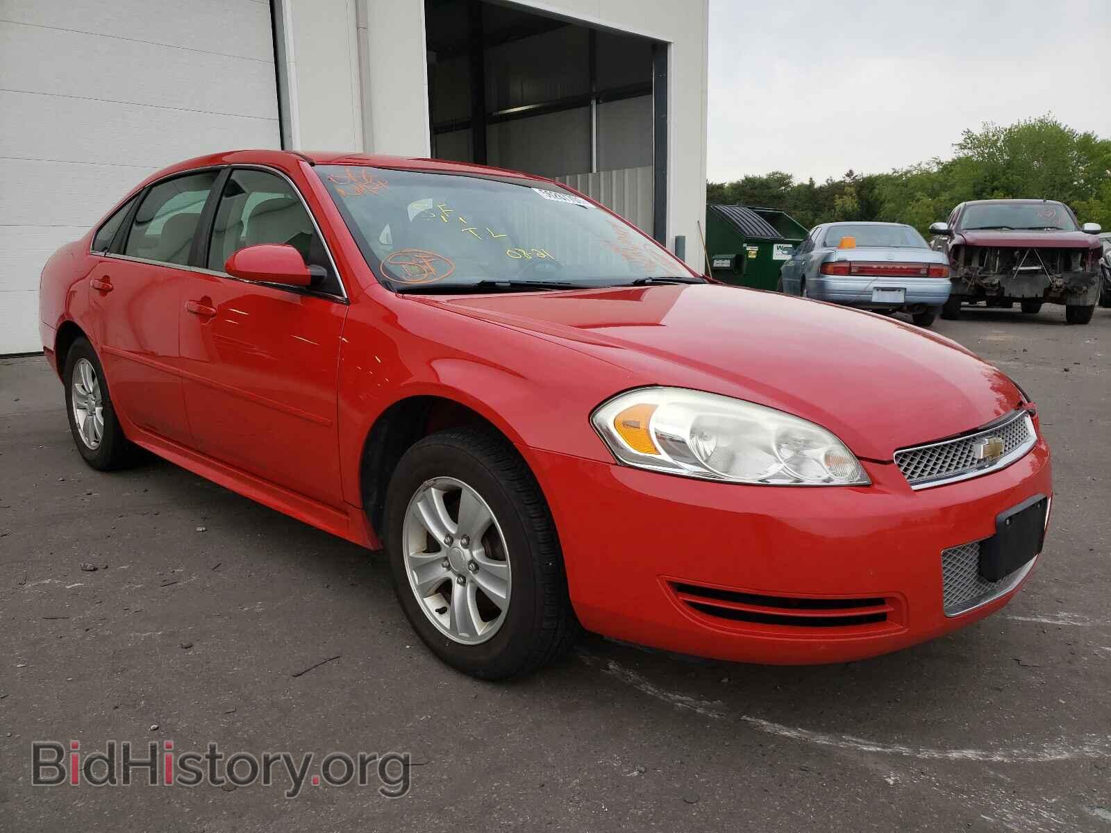 Фотография 2G1WF5E33C1151764 - CHEVROLET IMPALA 2012