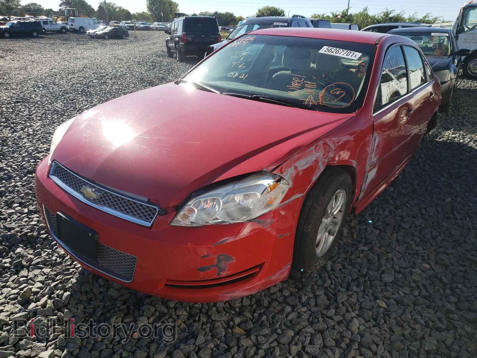 2012 CHEVROLET IMPALA - VIN: 2G1WF5E33C1151764 - Фото 2