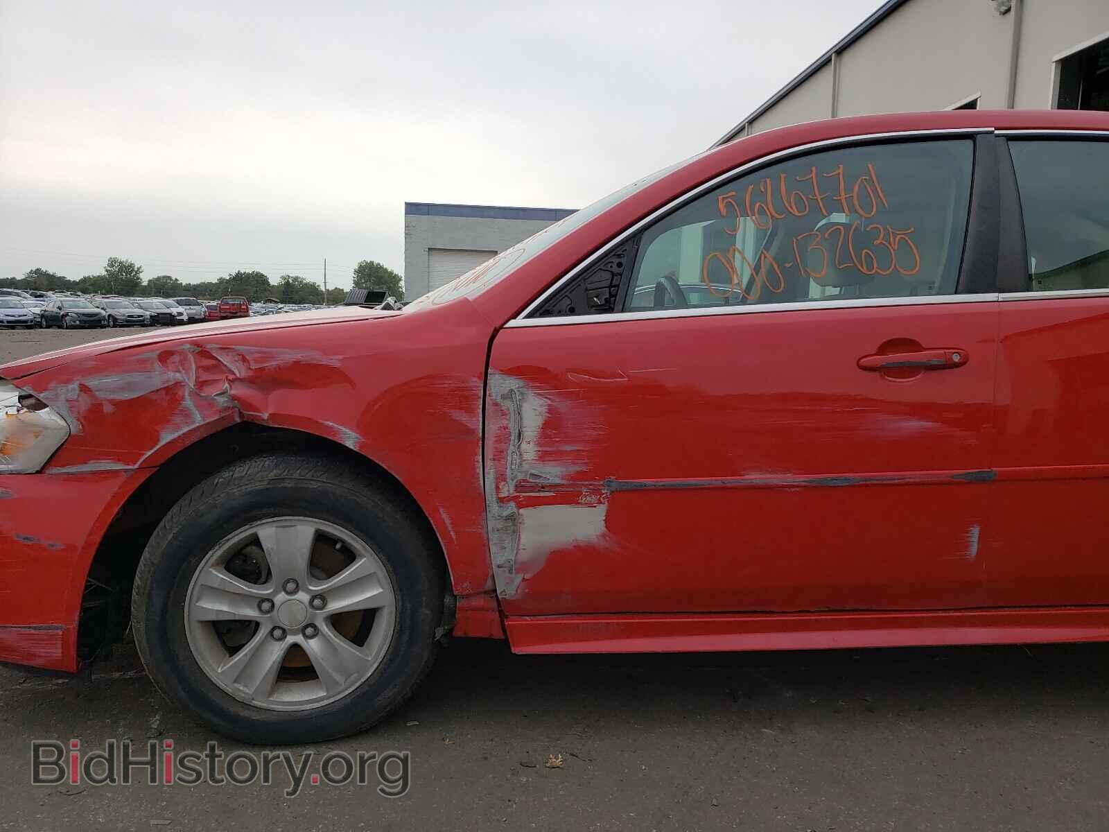 2012 CHEVROLET IMPALA - VIN: 2G1WF5E33C1151764 - Фото 9