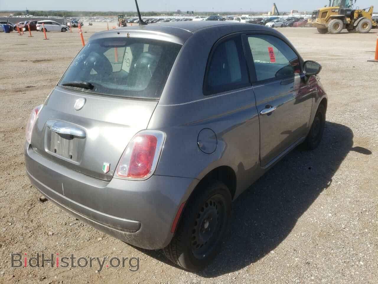 2012 FIAT 500 - VIN: 3C3CFFAR8CT117056 - Фото 4