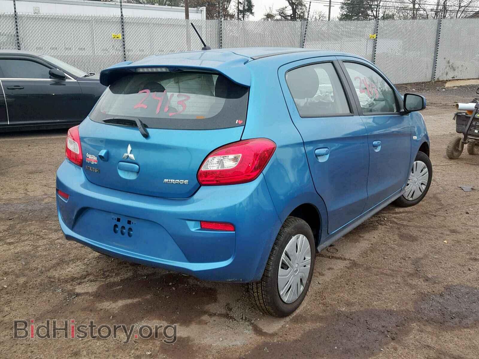 2018 MITSUBISHI MIRAGE - VIN: ML32A3HJ2JH006537 - Фото 4