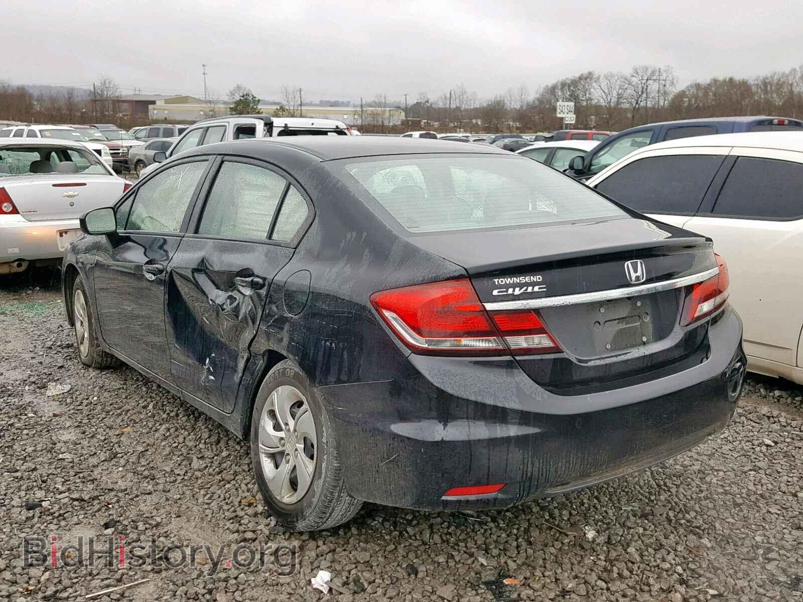 2014 HONDA CIVIC LX - VIN: 19XFB2F55EE068540 - Фото 3