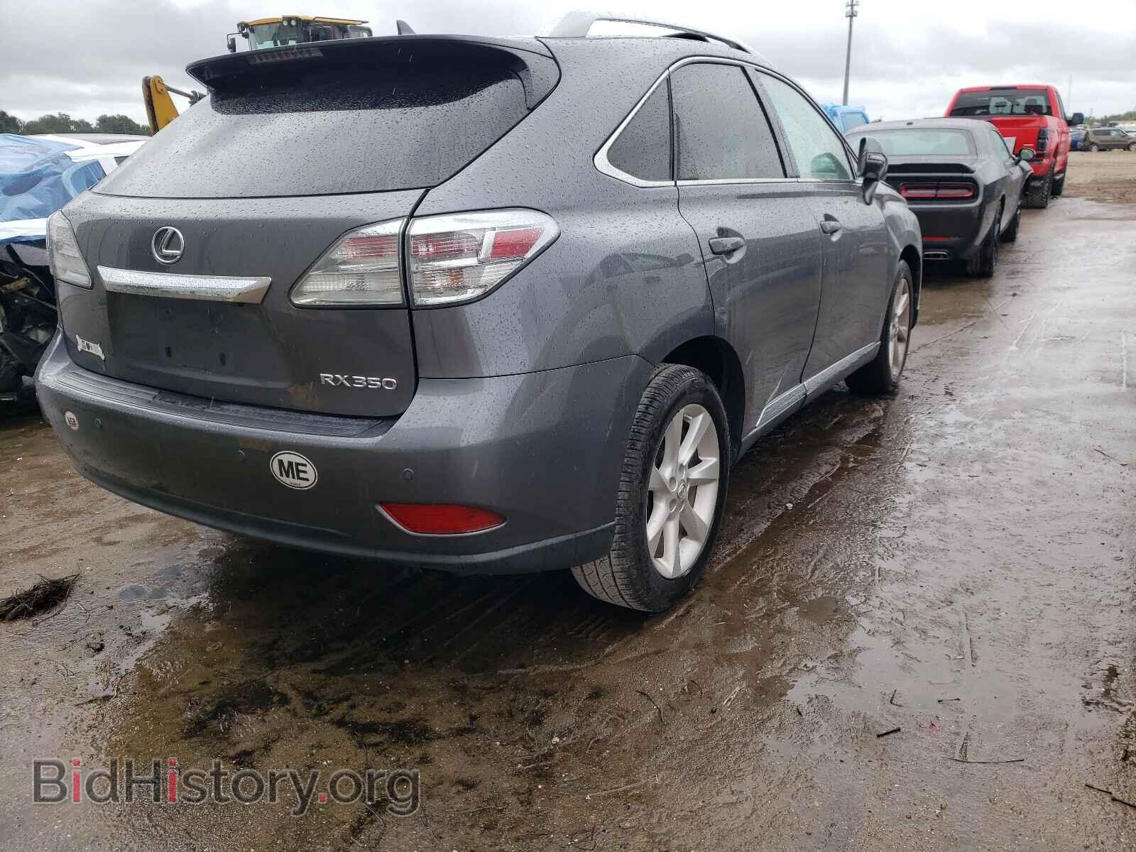 2012 LEXUS RX350 - VIN: 2T2ZK1BA0CC070214 - Фото 4