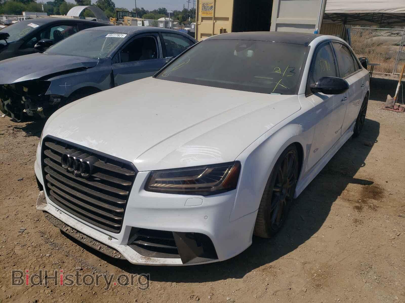 2015 AUDI A8 - VIN: WAU32AFDXFN030798 - Фото 2