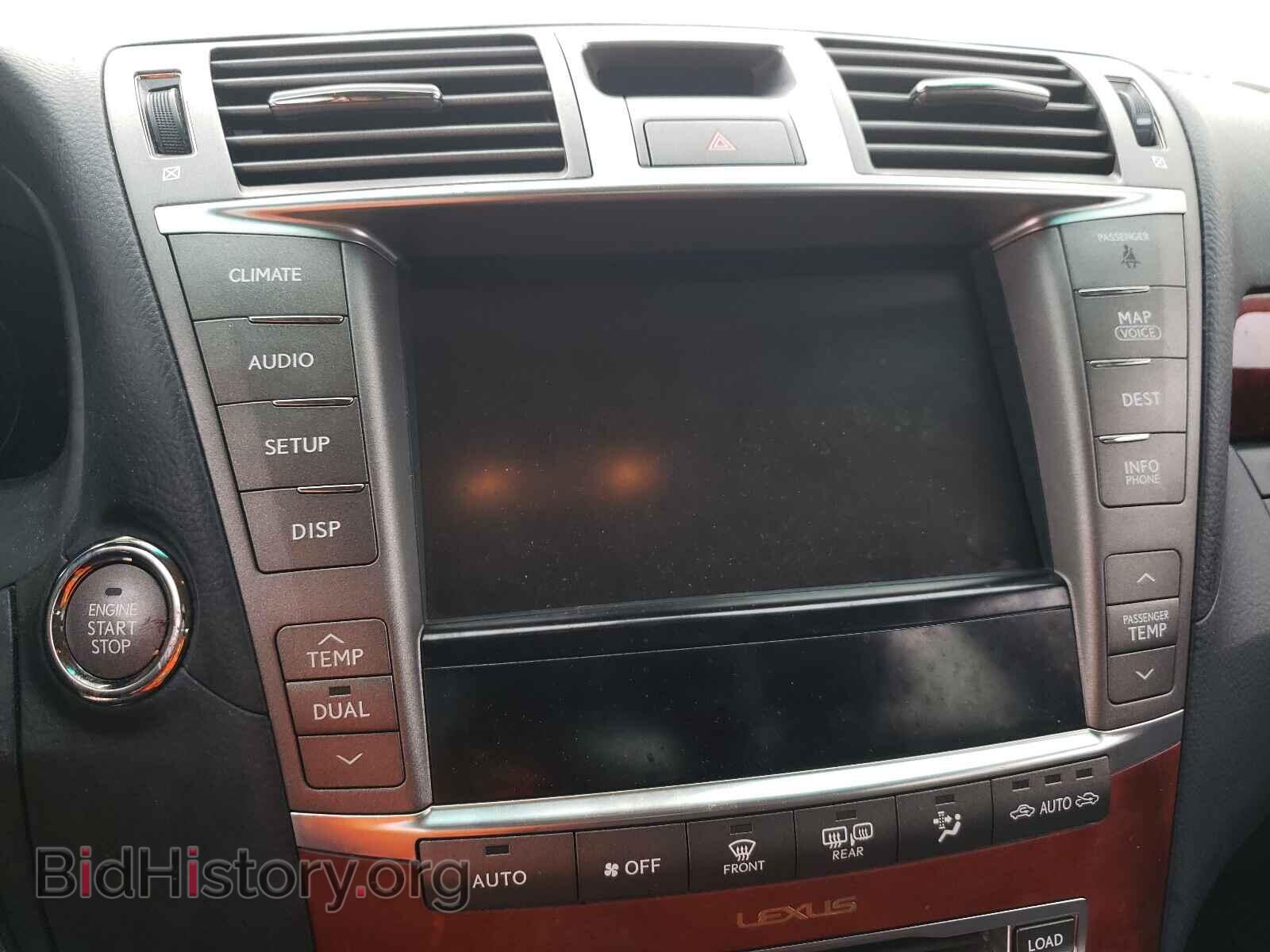 2011 LEXUS LS460 - VIN: JTHBL5EF2B5106979 - Фото 9