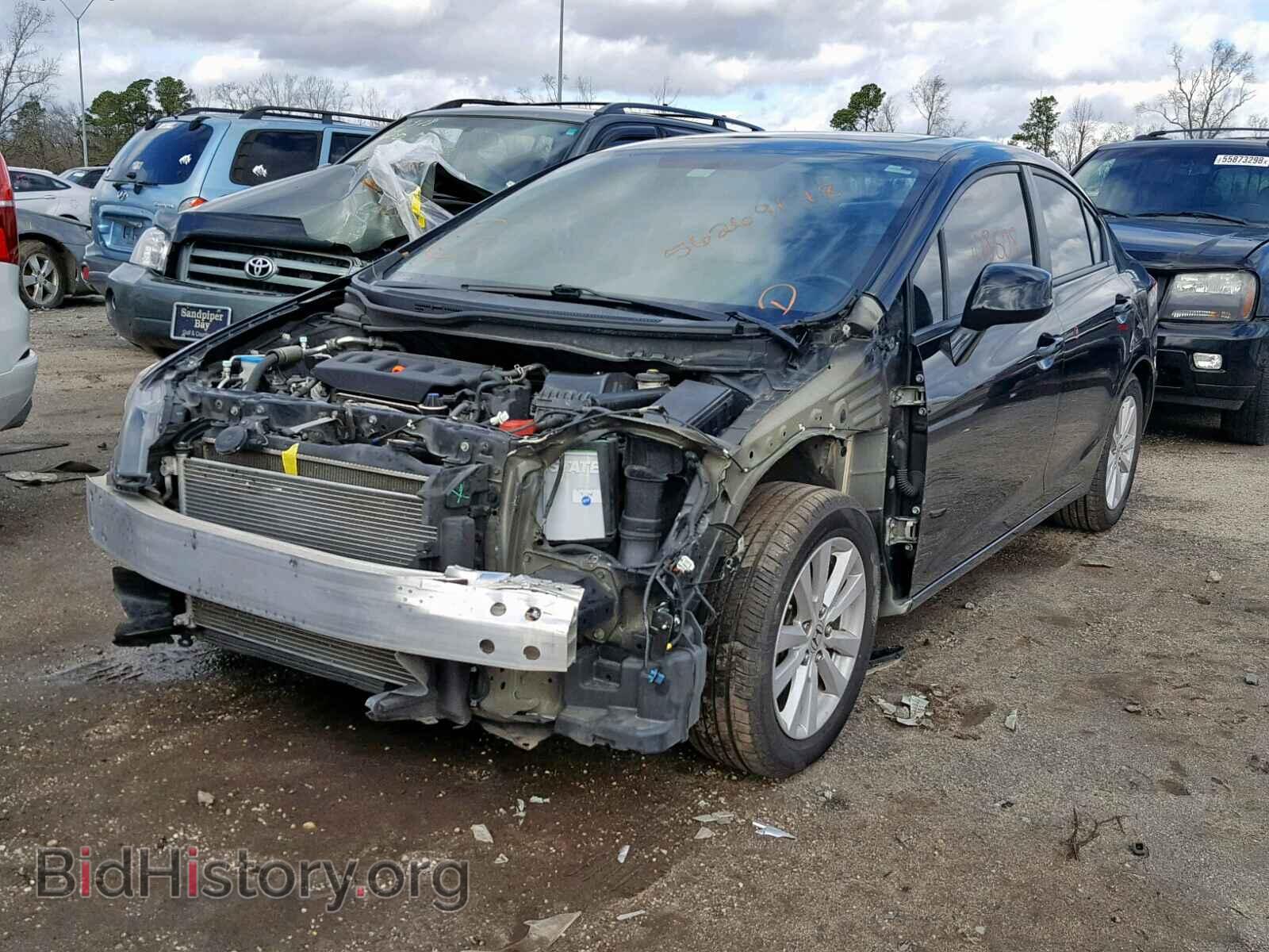2012 HONDA CIVIC - VIN: 19XFB2F91CE071452 - Фото 2