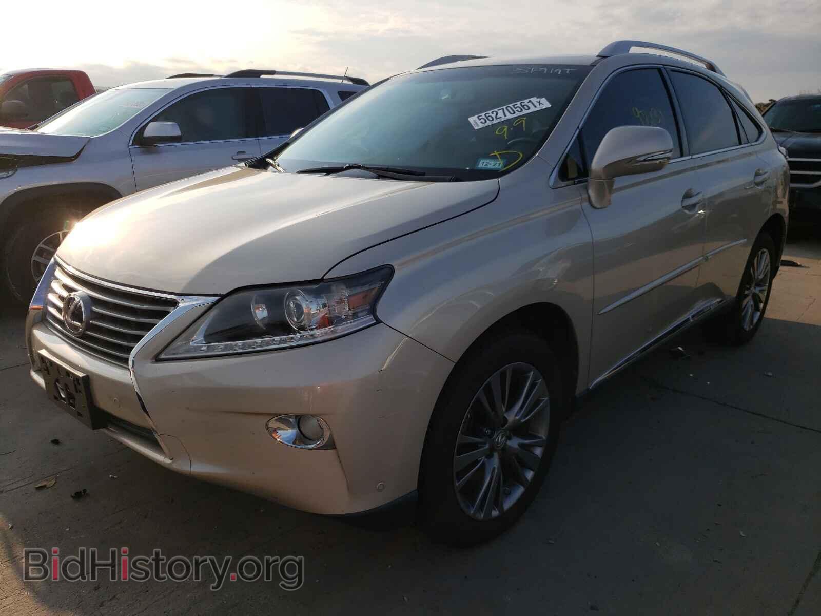 2013 LEXUS RX450 - VIN: JTJBC1BA6D2059394 - Фото 2