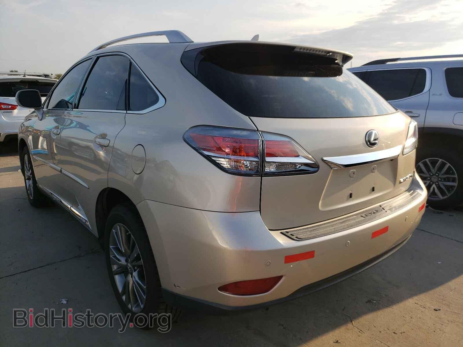 2013 LEXUS RX450 - VIN: JTJBC1BA6D2059394 - Фото 3