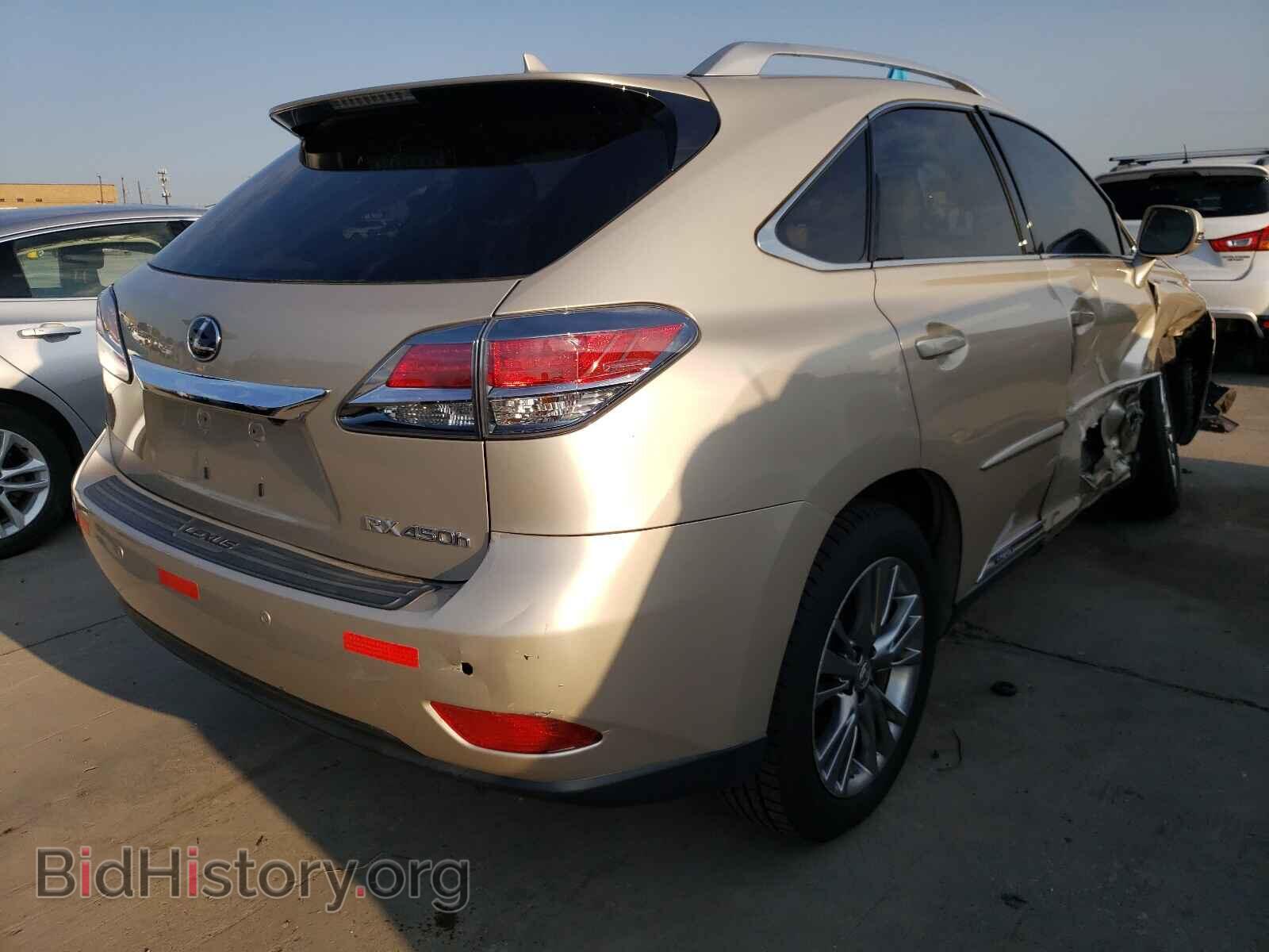 2013 LEXUS RX450 - VIN: JTJBC1BA6D2059394 - Фото 4