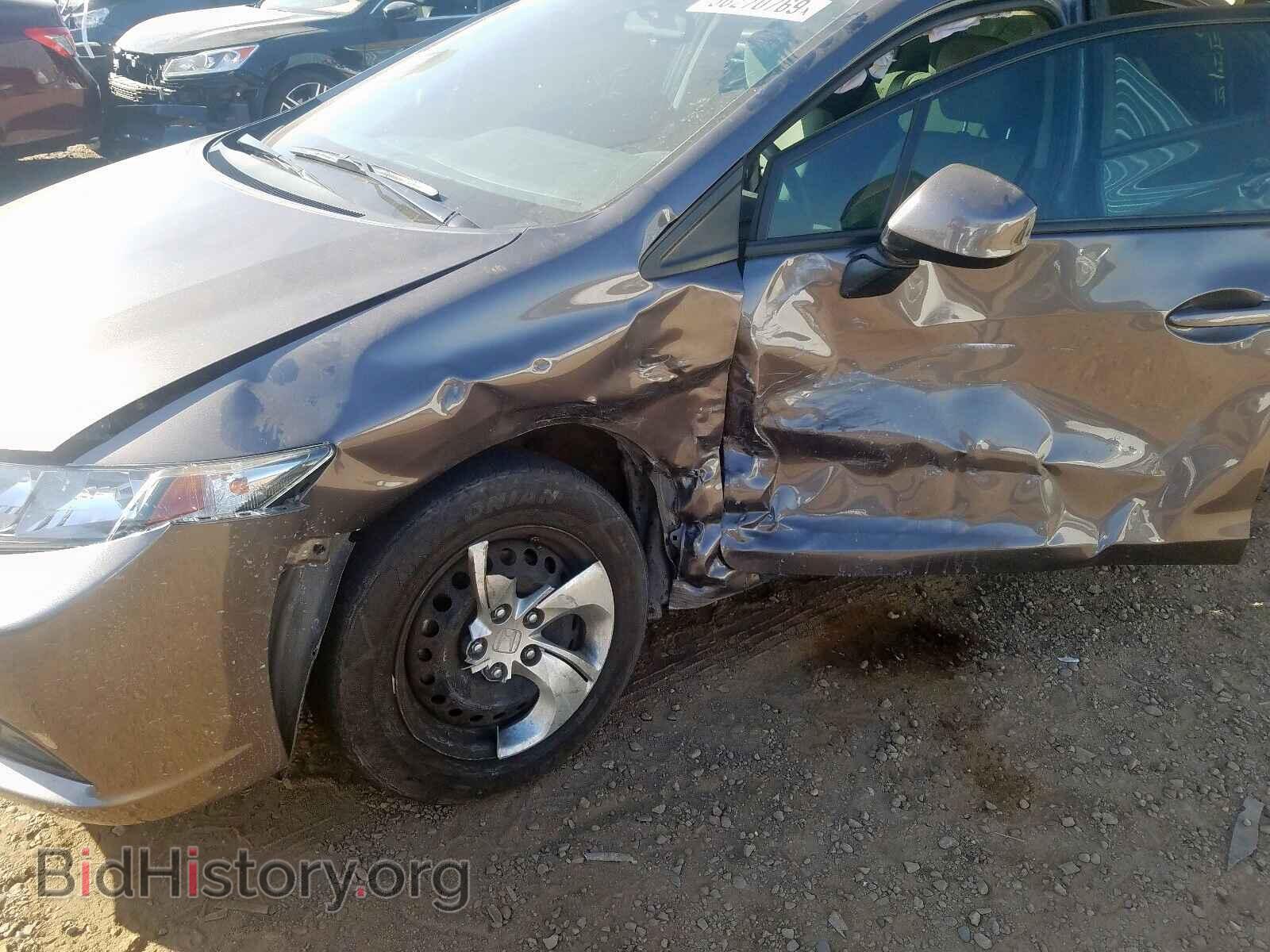 2013 HONDA CIVIC LX - VIN: 19XFB2F52DE073984 - Фото 9