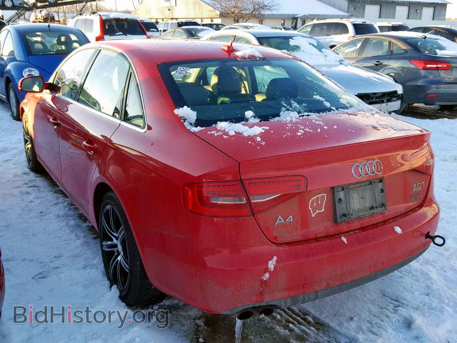 2013 AUDI A4 - VIN: WAUHFAFL6DN015455 - Photo 3
