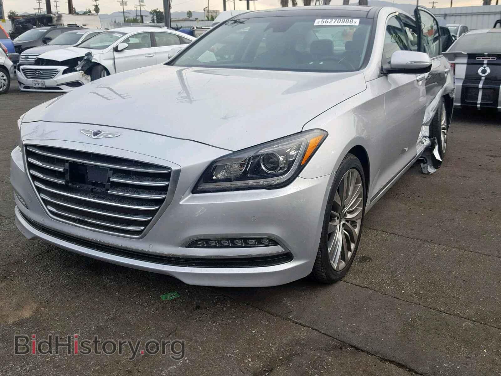 2017 GENESIS G80 - VIN: KMHGN4JF4HU176589 - Фото 2