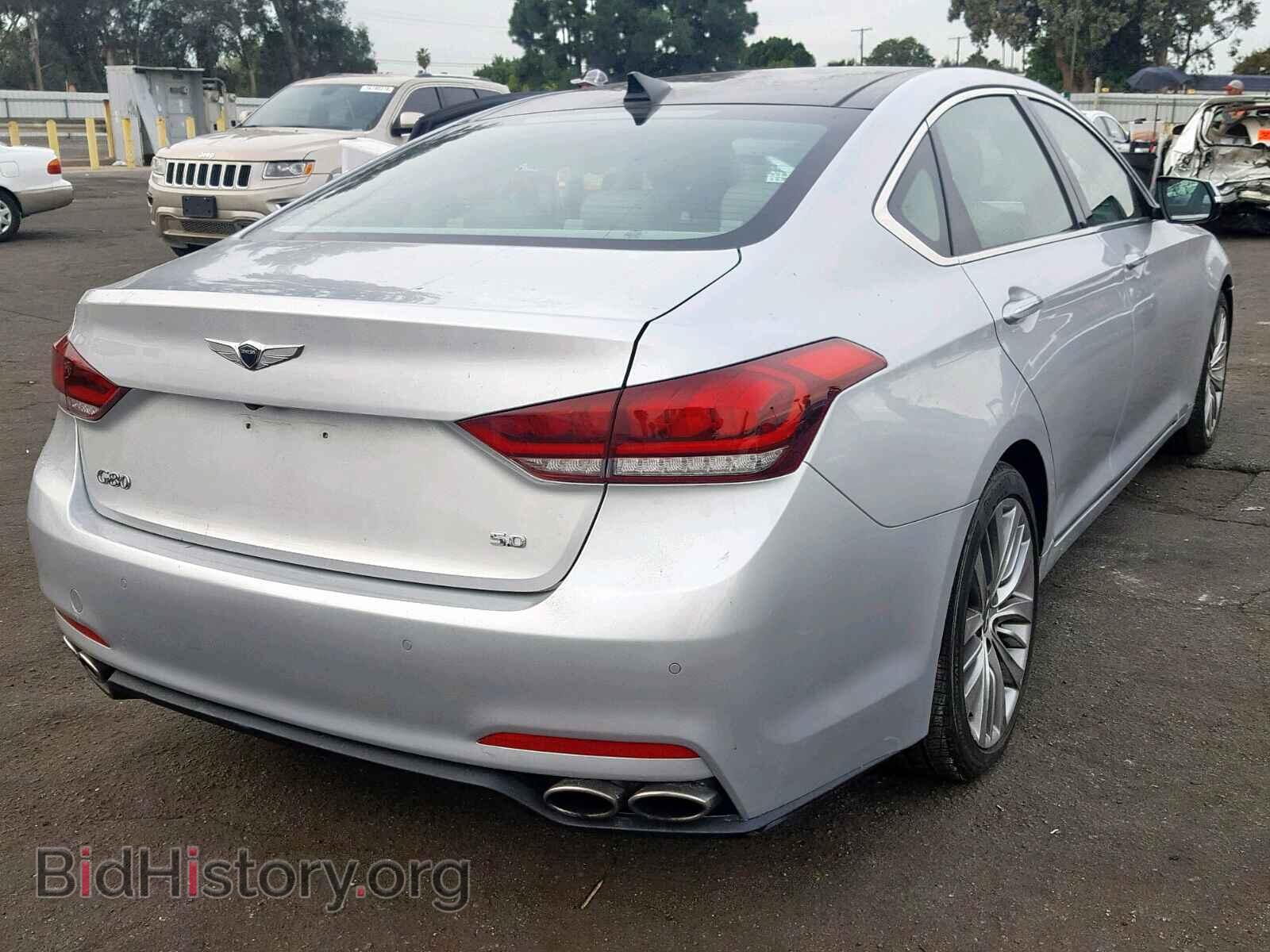 2017 GENESIS G80 - VIN: KMHGN4JF4HU176589 - Фото 4