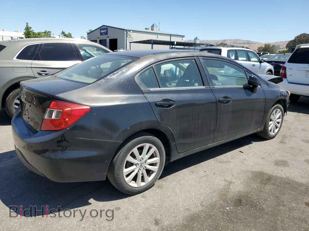 2012 HONDA CIVIC - VIN: 2HGFB2F80CH567775 - Photo 3