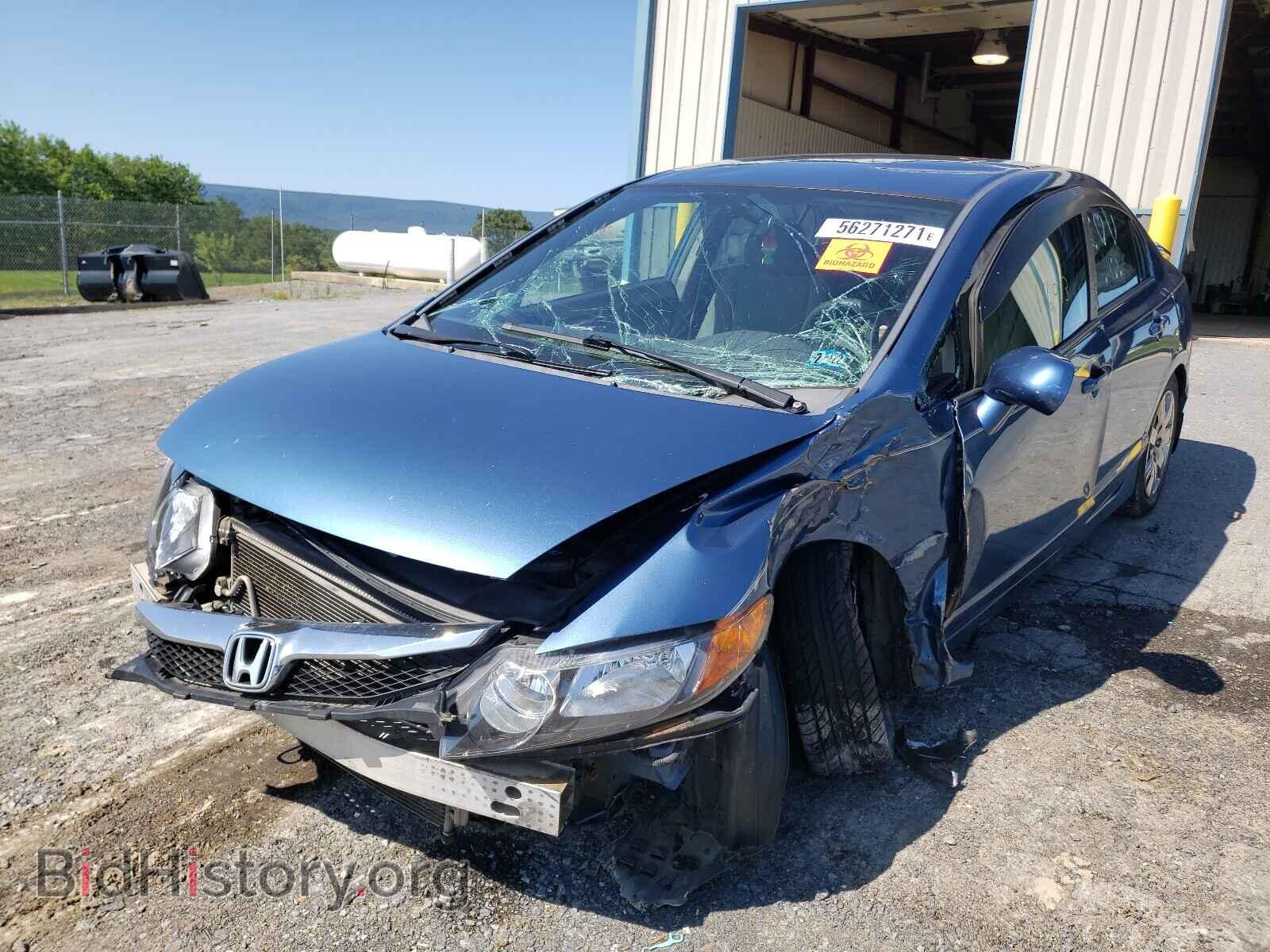 2011 HONDA CIVIC - VIN: 19XFA1F51BE038492 - Фото 2