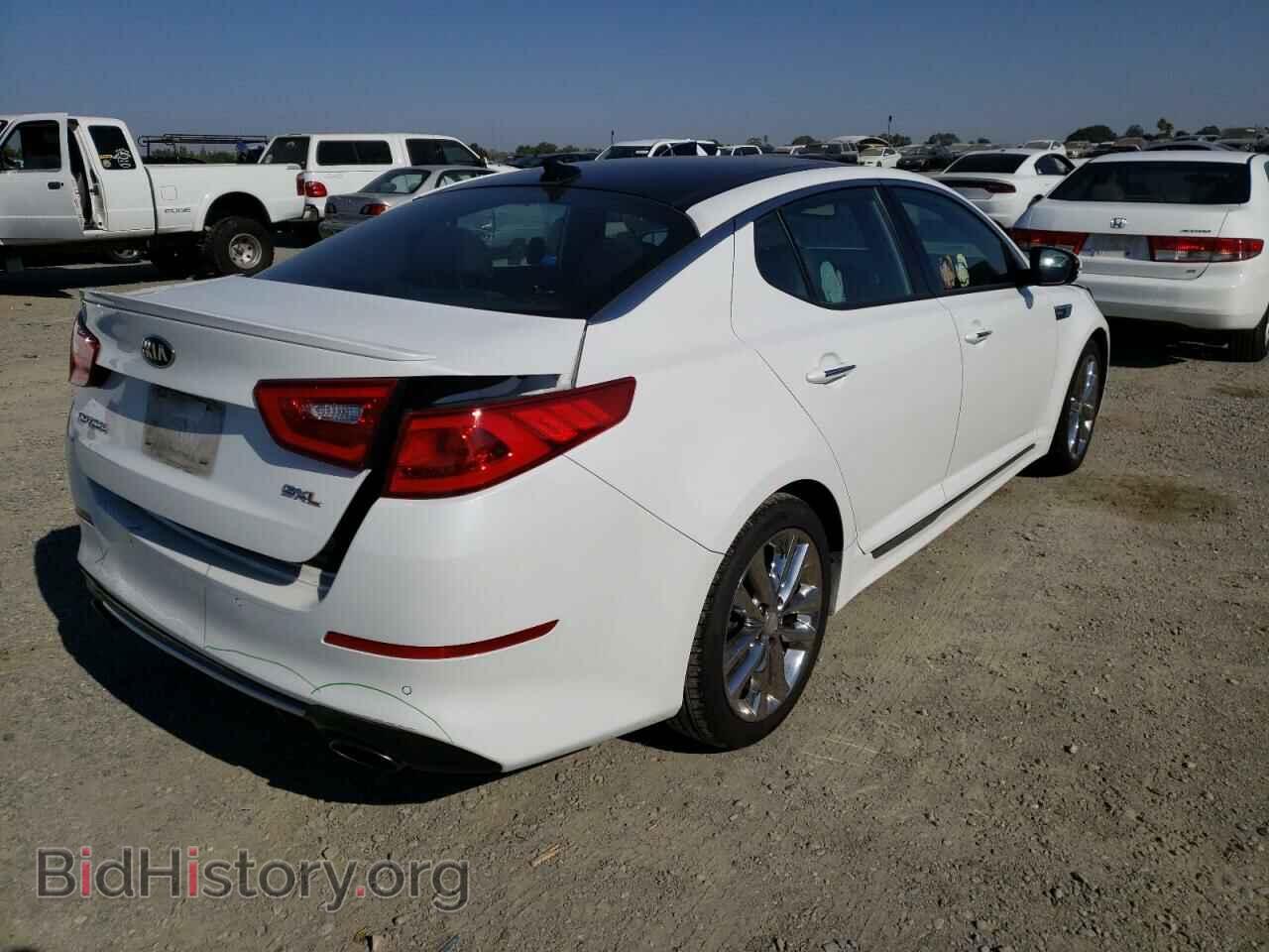 2015 KIA OPTIMA - VIN: 5XXGR4A62FG386443 - Фото 4