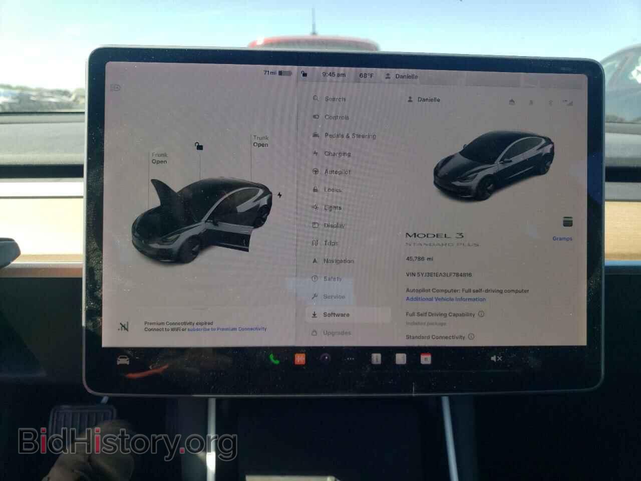2020 TESLA MODEL 3 - VIN: 5YJ3E1EA3LF784816 - Фото 9