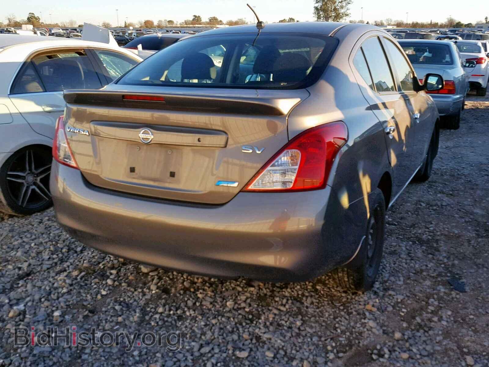 2013 NISSAN VERSA - VIN: 3N1CN7AP1DL858026 - Фото 4