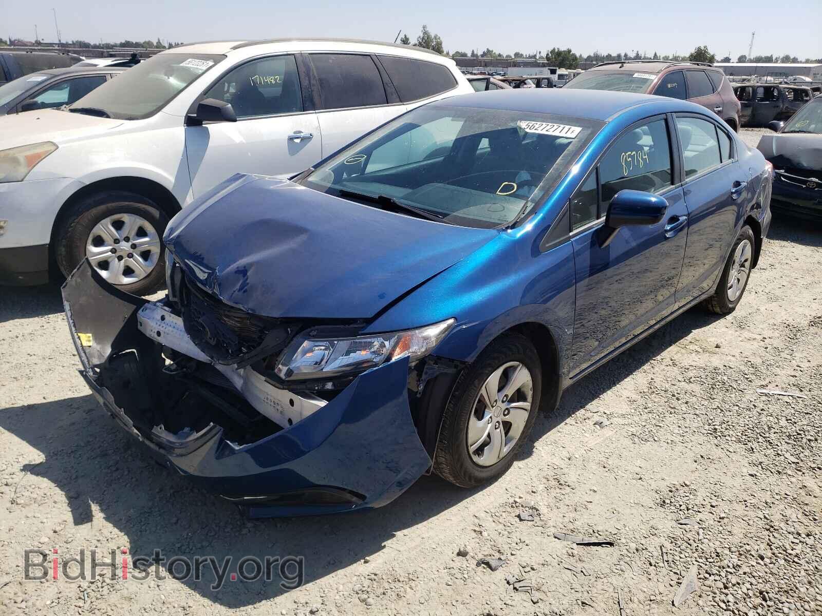 2015 HONDA CIVIC - VIN: 2HGFB2F52FH516076 - Фото 2