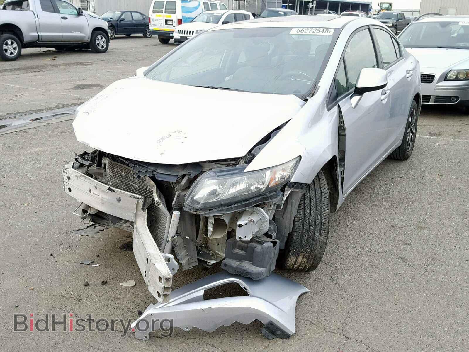 2013 HONDA CIVIC - VIN: 2HGFB2F88DH511410 - Фото 2