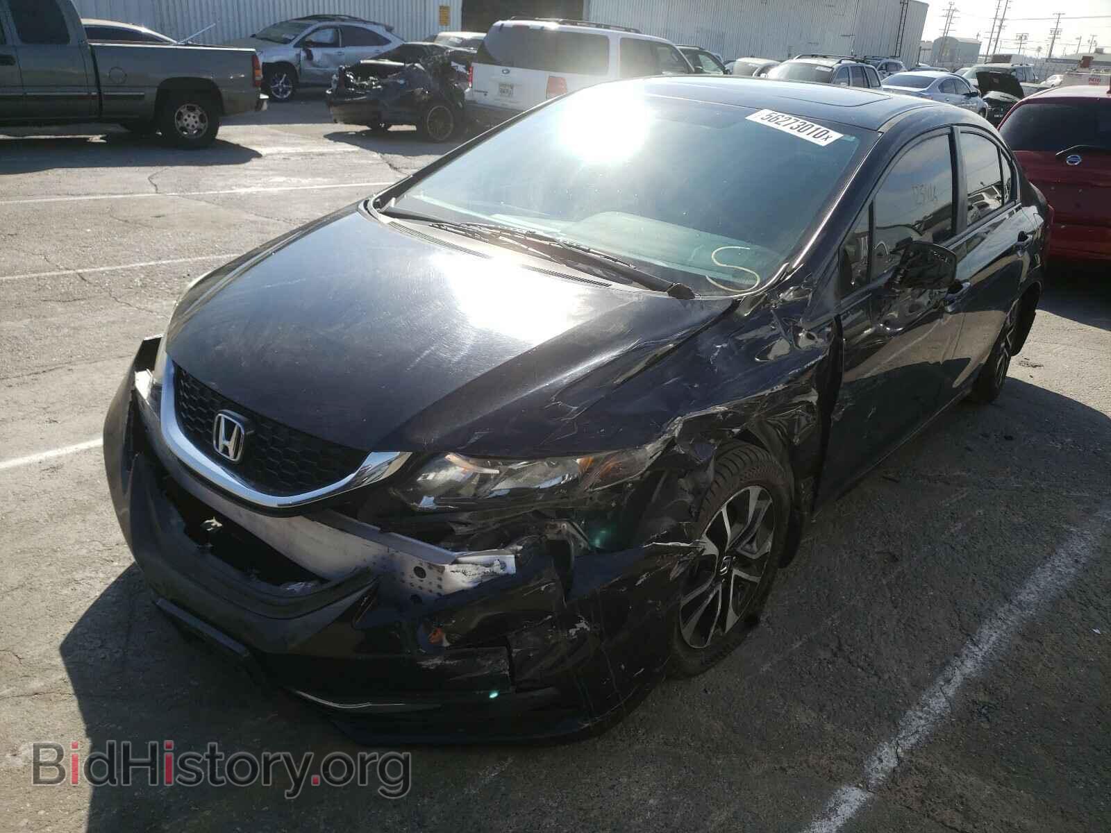 2013 HONDA CIVIC - VIN: 19XFB2F84DE218517 - Фото 2
