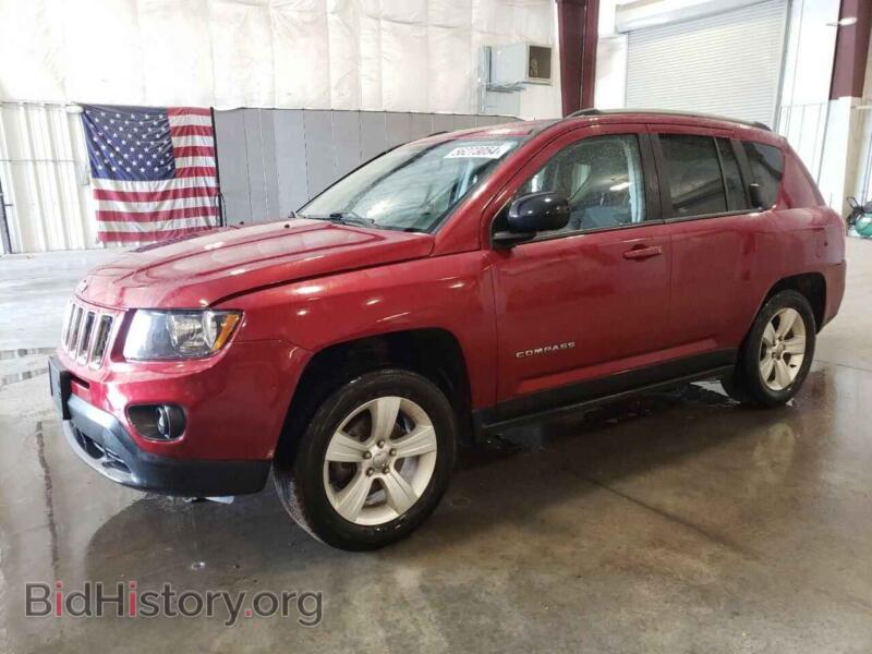 2015 Jeep COMPASS Sport (VIN 1C4NJDBB2FD240144) — фото 1 из 13, Copart, повреждение: задняя часть