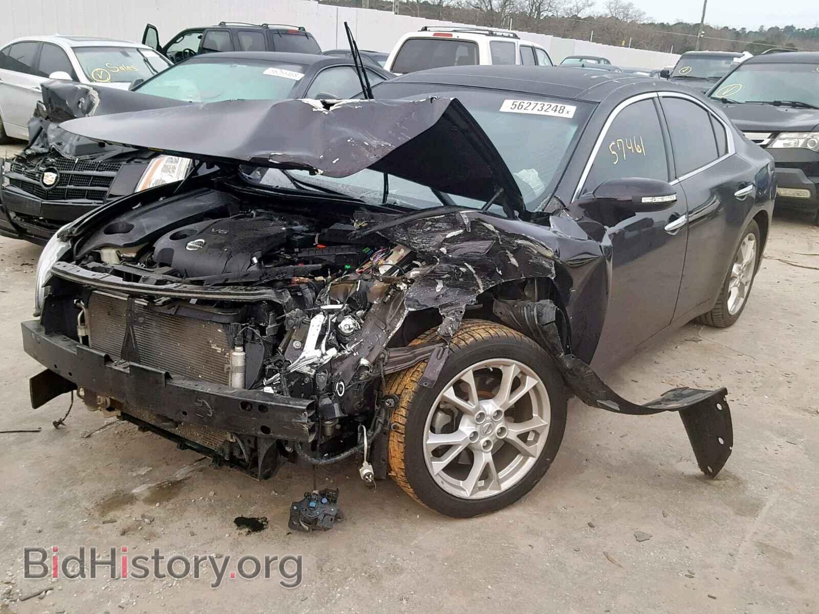 2013 NISSAN MAXIMA S - VIN: 1N4AA5AP4DC845843 - Фото 2