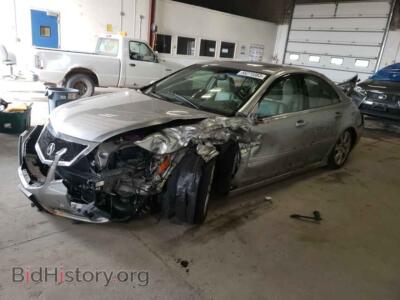 2010 Acura RL, серебристый — VIN JH4KB2F64AC001161, Copart