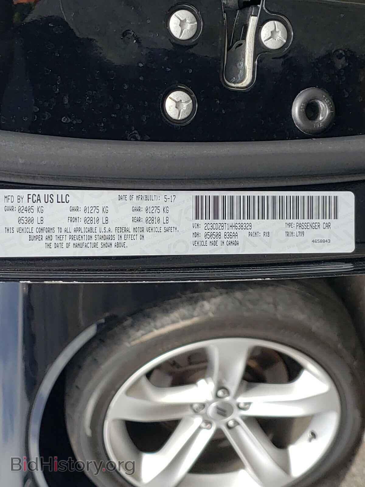 2017 DODGE CHALLENGER - VIN: 2C3CDZBT1HH638329 - Photo 10