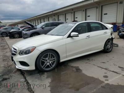 2014 Mercedes-Benz E-CLASS 550 4MATIC, кремовый — VIN WDDHF9BB6EB064825, Copart