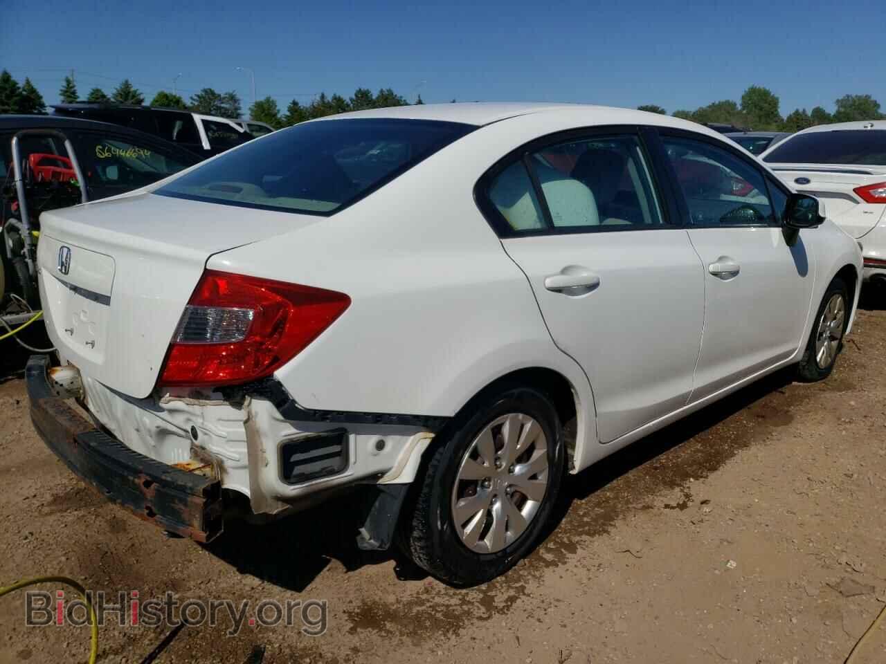 2012 HONDA CIVIC - VIN: 19XFB2F54CE082796 - Фото 3