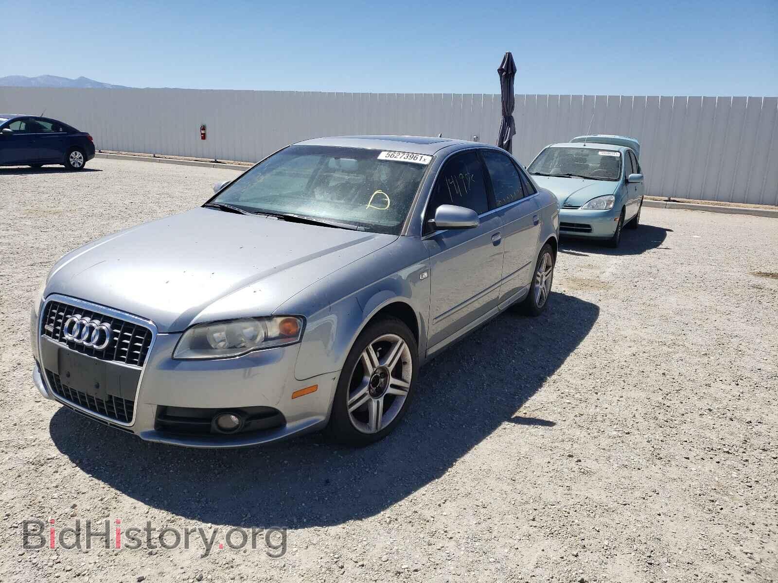 2008 AUDI A4 - VIN: WAUAF78E98A114691 - Фото 2