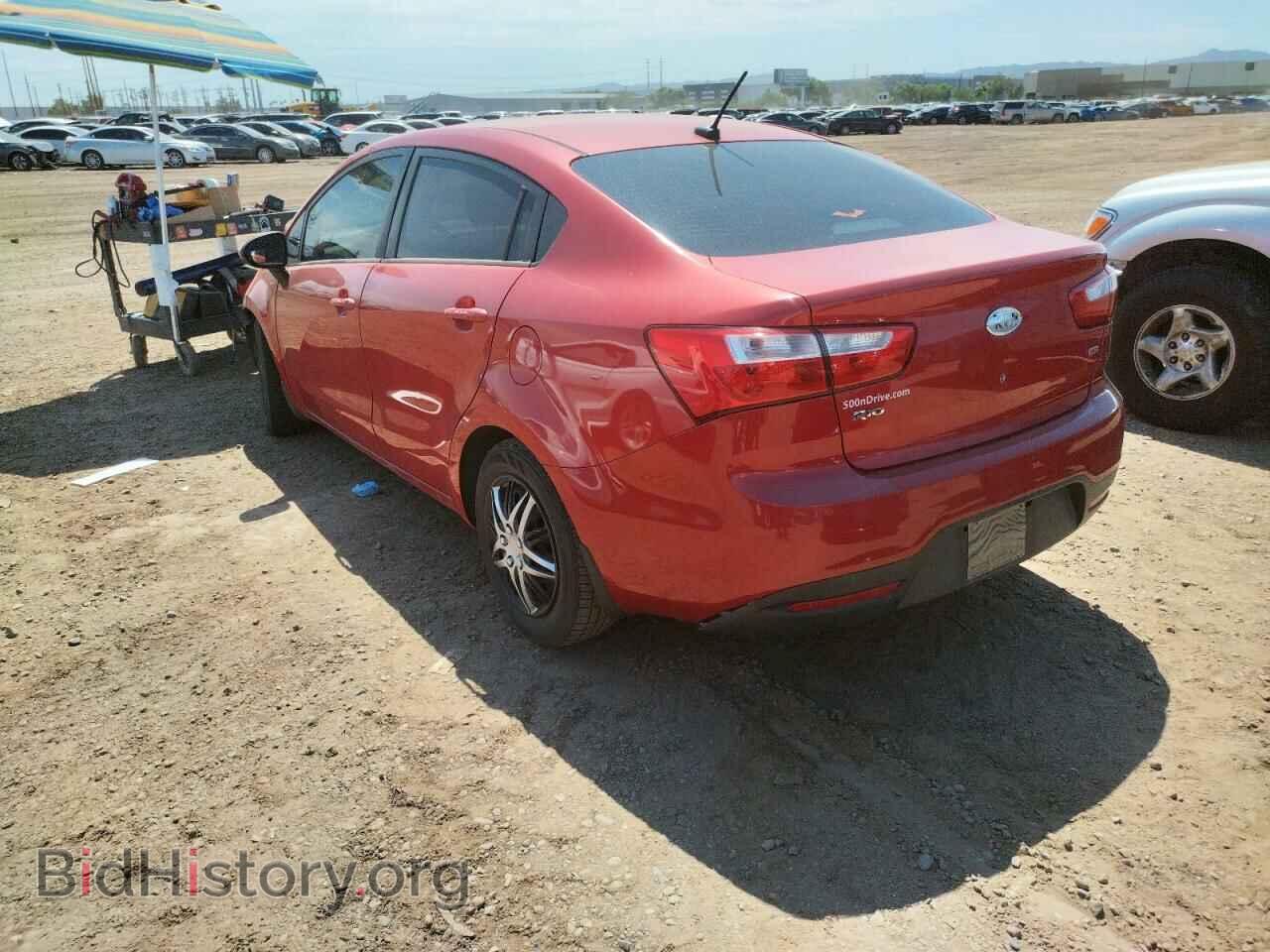 2013 KIA RIO - VIN: KNADM4A31D6099000 - Фото 3