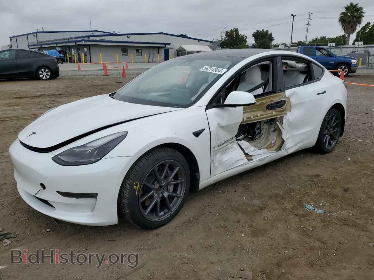 Photo 5YJ3E1EB7MF013303 - TESLA MODEL 3 2021
