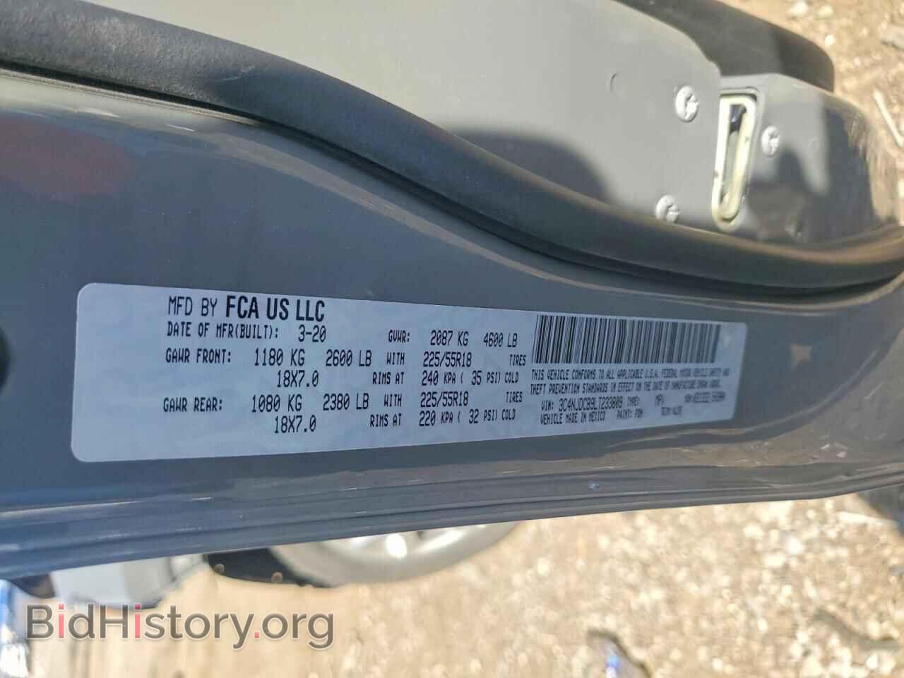 2020 JEEP COMPASS - VIN: 3C4NJDCB9LT233809 - Фото 13