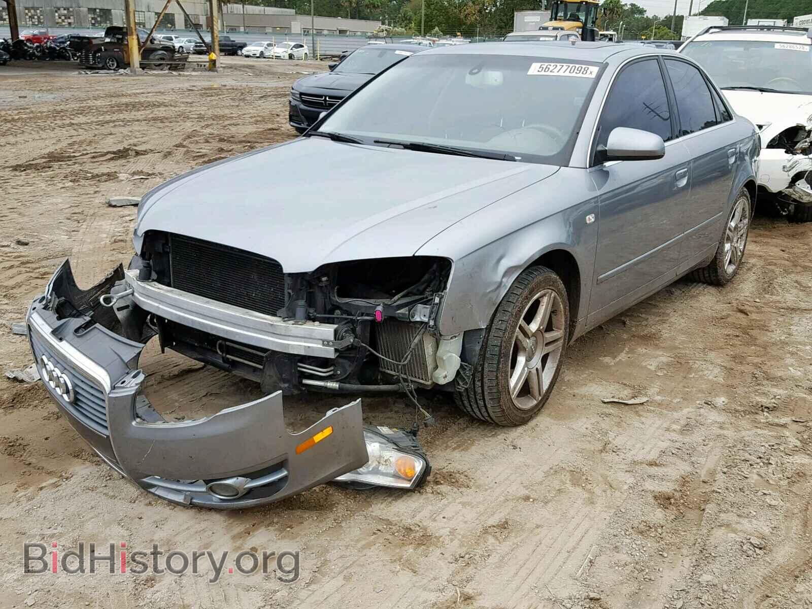 2006 AUDI A4 - VIN: WAUDF78E96A254380 - Фото 2