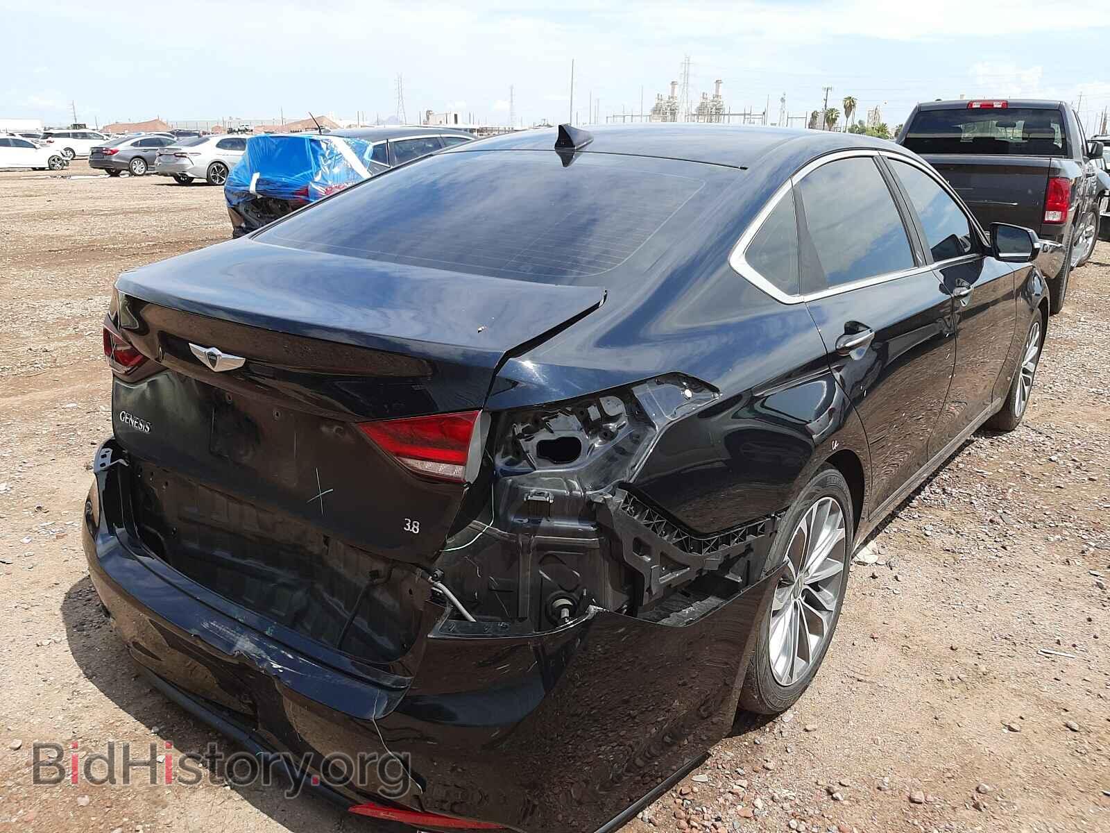 2016 HYUNDAI GENESIS - VIN: KMHGN4JE9GU143349 - Фото 4