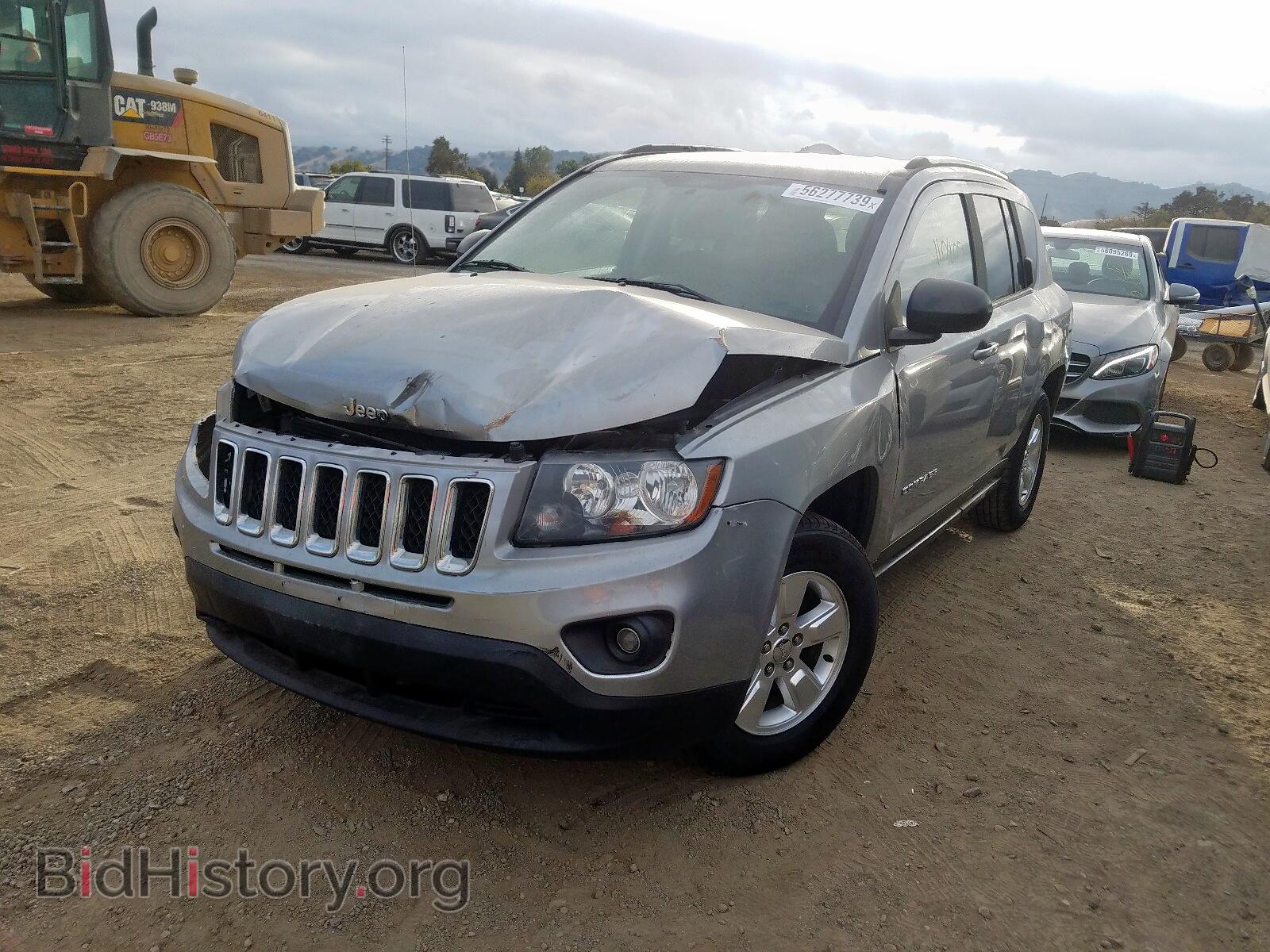 2015 JEEP COMPASS - VIN: 1C4NJCBA2FD218937 - Фото 2
