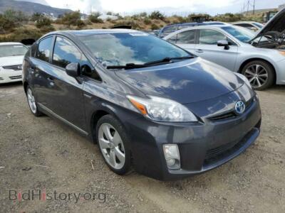 2011 Toyota PRIUS, gray — VIN JTDKN3DU0B5314553, Copart