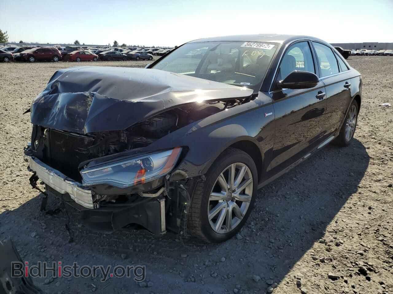 2012 AUDI A6 - VIN: WAUHGAFC1CN044244 - Фото 2