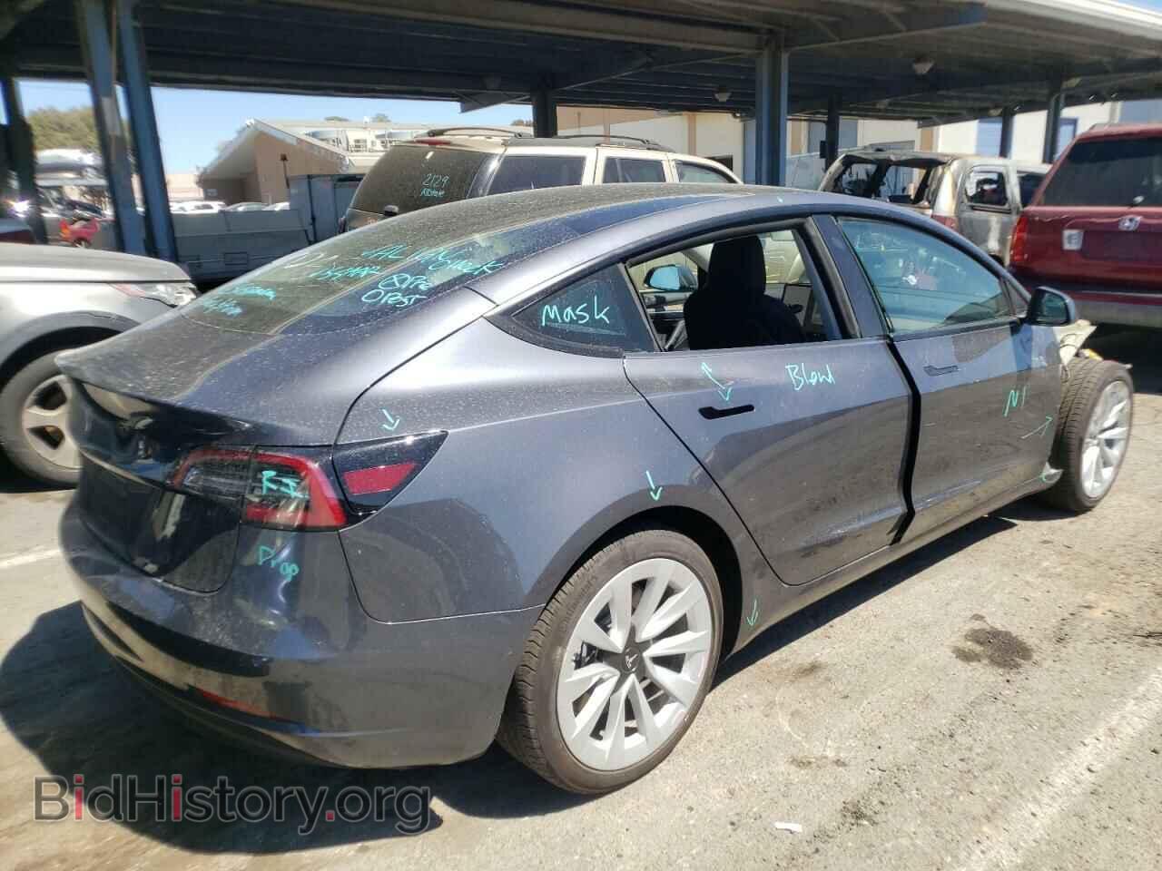 2022 TESLA MODEL 3 - VIN: 5YJ3E1EA9NF144564 - Photo 4