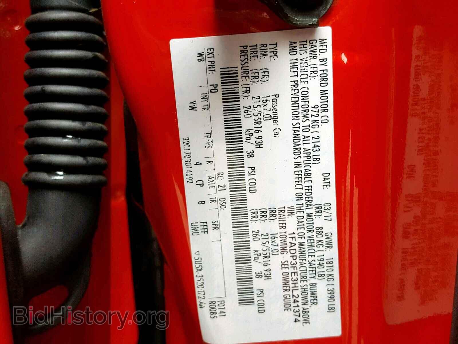 2017 FORD FOCUS - VIN: 1FADP3FE3HL241374 - Photo 10