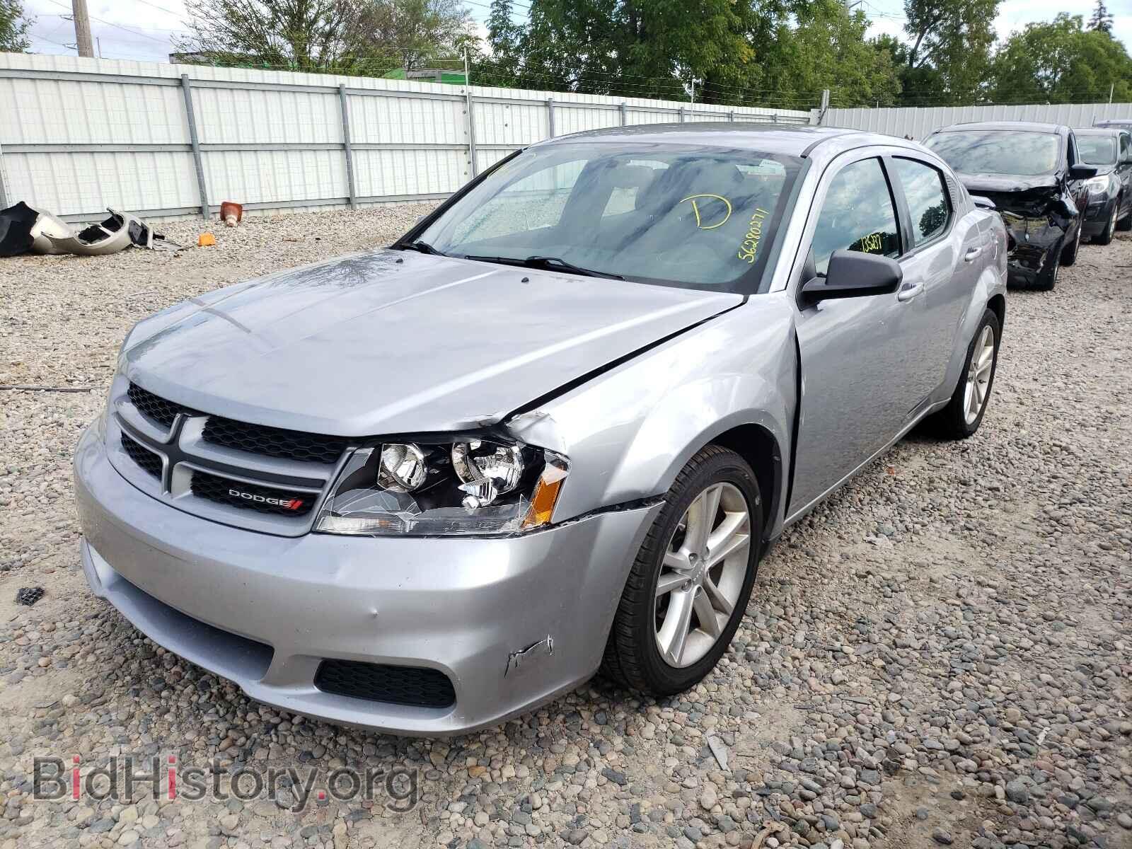 2013 DODGE AVENGER - VIN: 1C3CDZAG3DN749504 - Фото 2