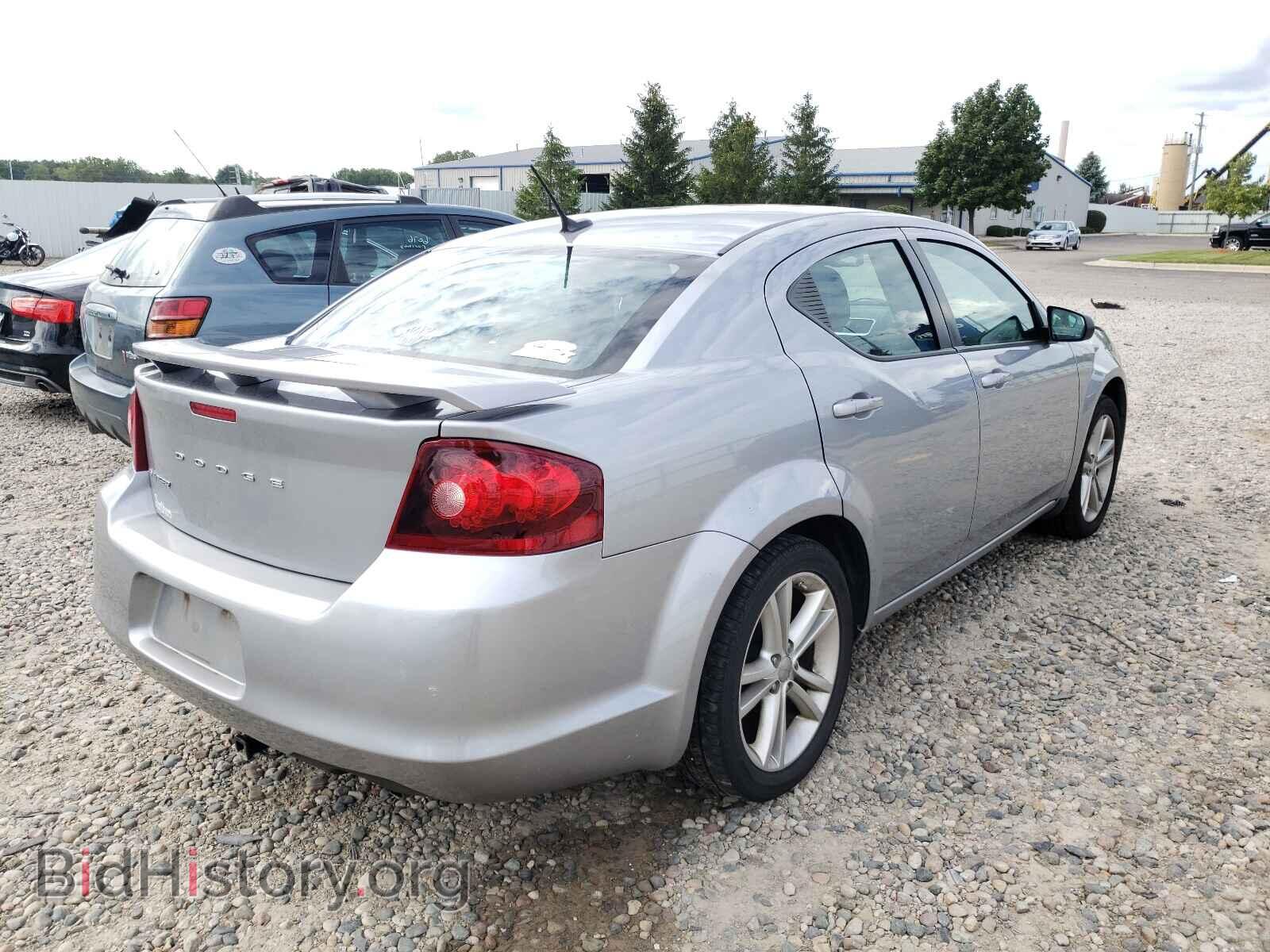2013 DODGE AVENGER - VIN: 1C3CDZAG3DN749504 - Фото 4