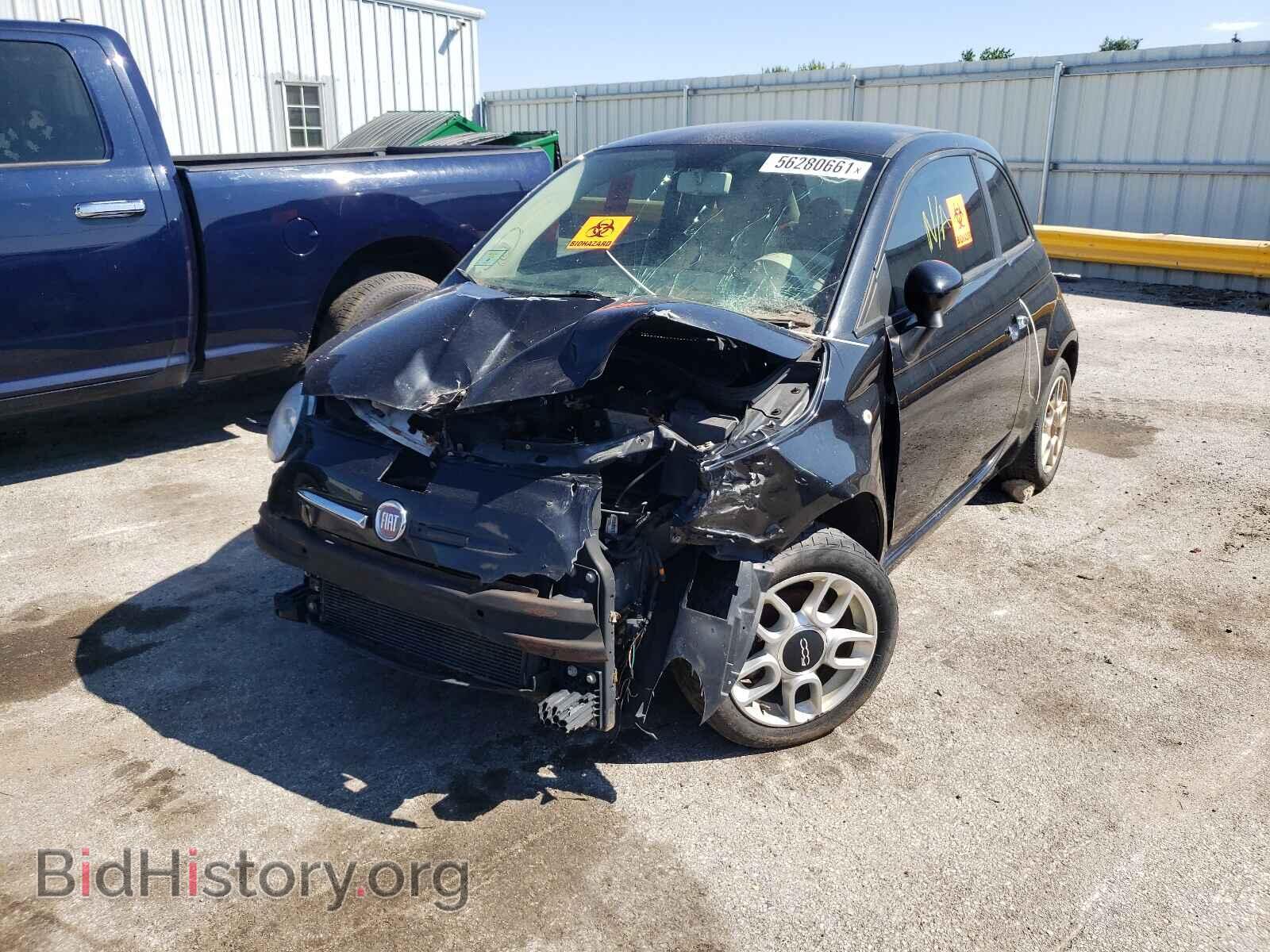 2012 FIAT 500 - VIN: 3C3CFFAR2CT363469 - Фото 2