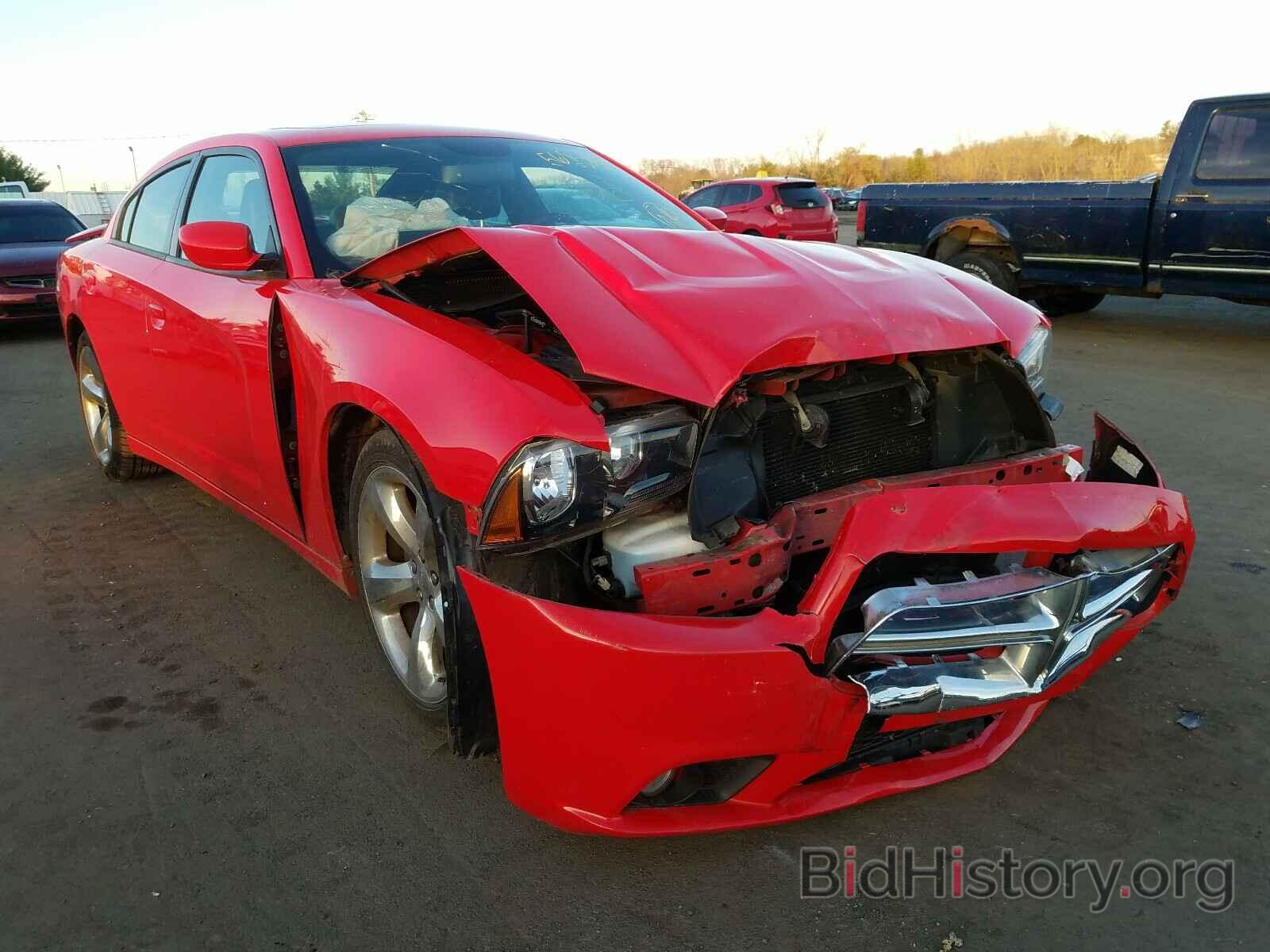 Photo 2C3CDXHG7DH735267 - DODGE CHARGER 2013